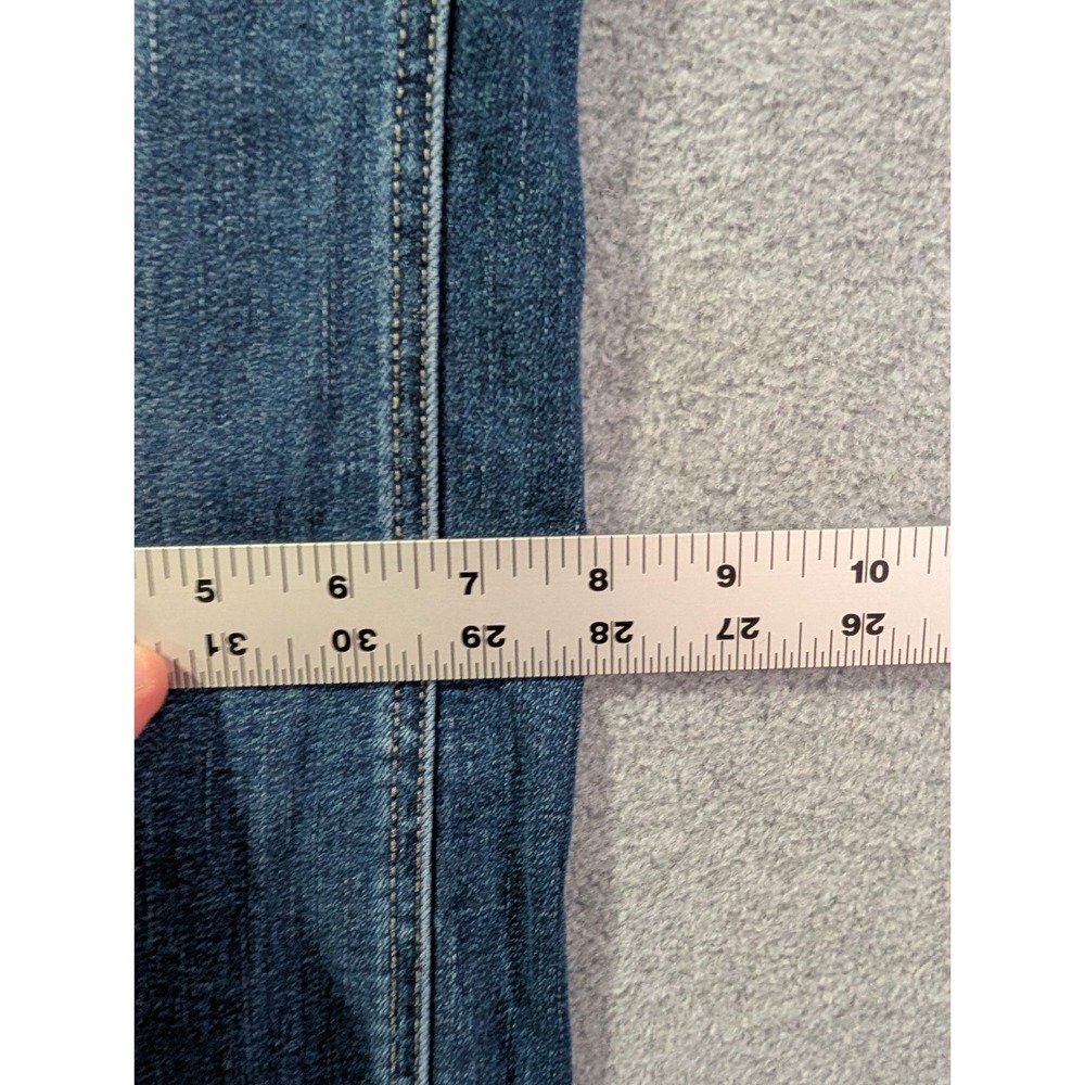 David Bitton Buffalo Women's Bootcut Stretch Distressed Jeans Est 30x28 Ranch - Picture 5 of 13